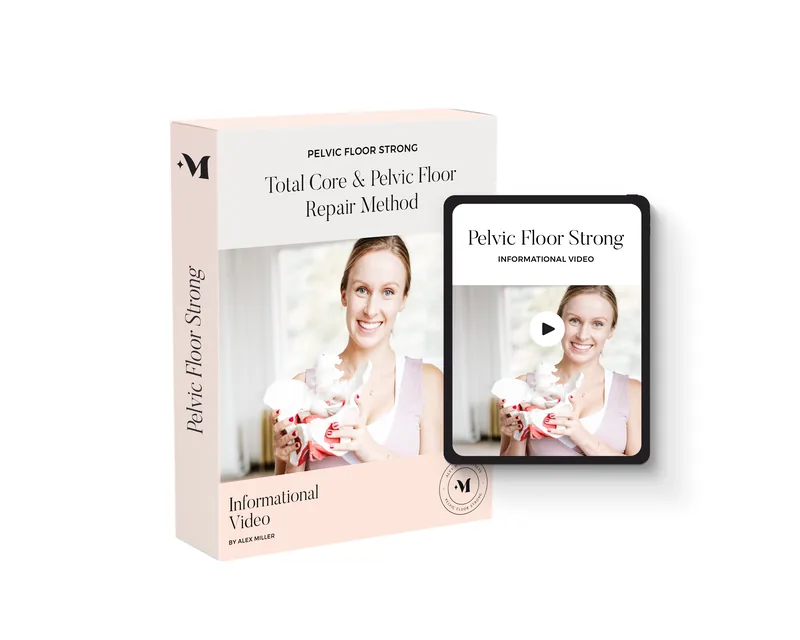 Pelvic Floor Strong digital program Total Core and Pelvic Floor Repair Method