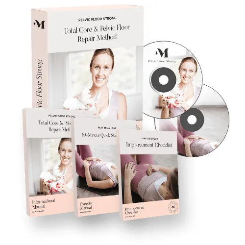 Pelvic Floor Strong DVD and handbook physical plus digital package